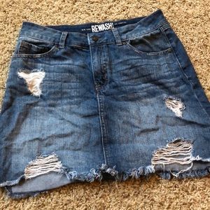 ❤️4/$10 Denim Jean mini skirt
